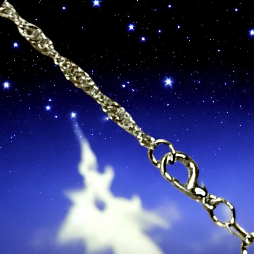 Star Silver Pendant Necklace - Picture 5 of 5